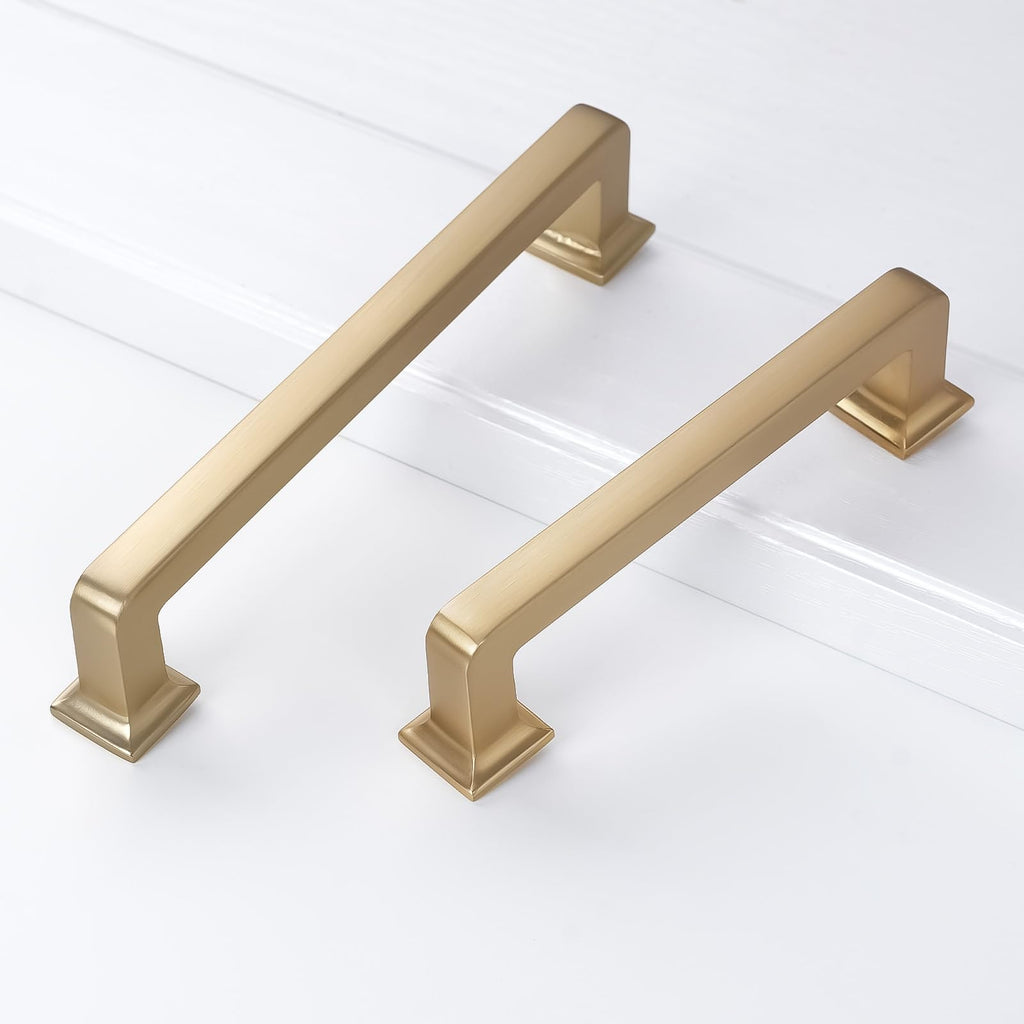 10 Pack 5 Inch Champagne Bronze Kitchen Cabinet Handles