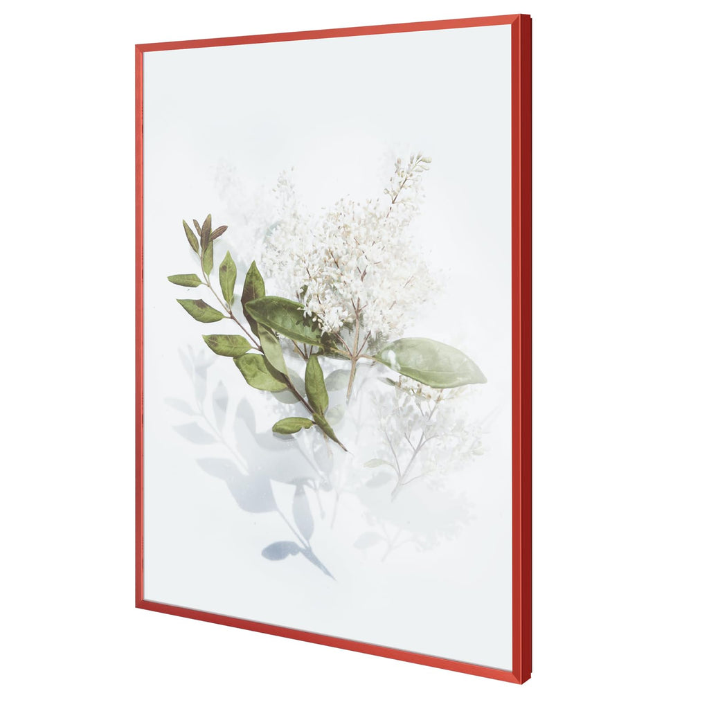 18x24 Aluminum Poster Frame Acrylic Front Red