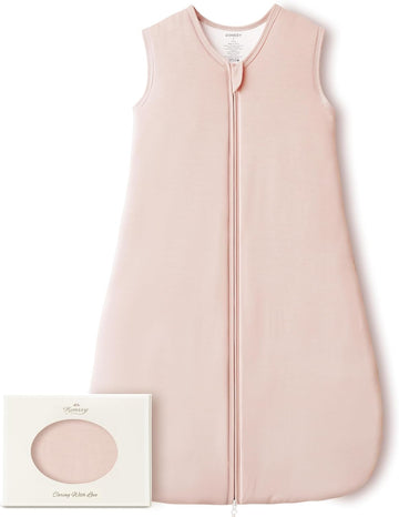 Rayon Made from Bamboo Baby Sleep Sack, 1.0 TOG Quilted Baby Wearable Blanket with Way Zipper, Sleeping Bag