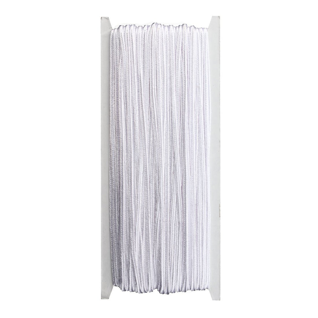 M Soutache Braided Cord String Beading Sewing Quilting Trimming White Color 34 Yards/31 Meters - 3M