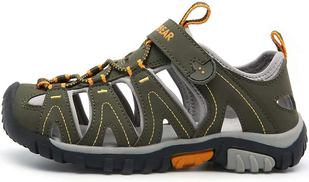 Boys Girls Sport Water Sandals Closed-Toe Outdoor(Toddler/Little Kid/Big Kid)