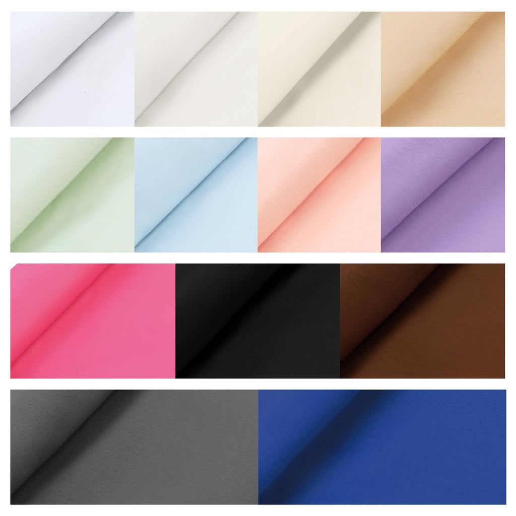 Purple Cotton Fabric for Sewing 59 Inch Wide Natural 100% Cotton Poplin Fabric by The Yard Soft Embroidery Cotton