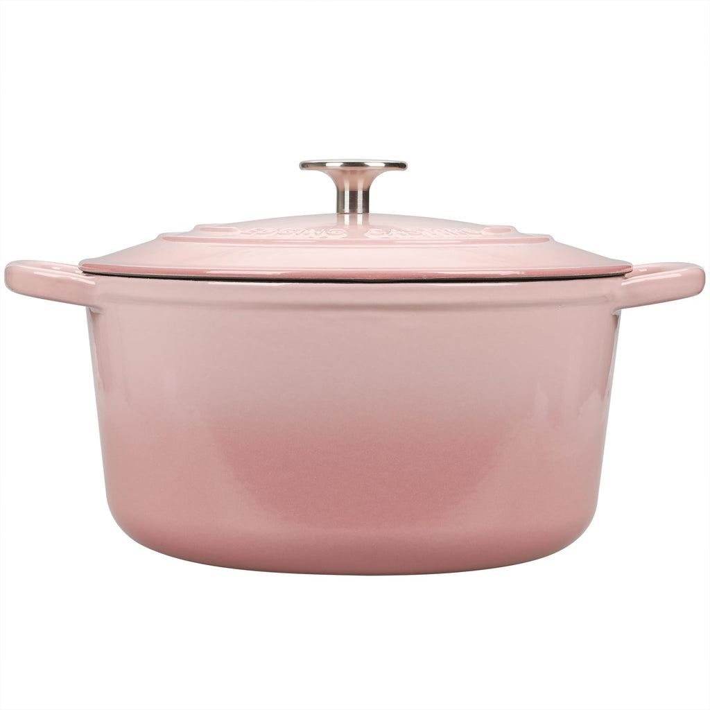 Enameled Cast Iron Dutch Oven with Sourdough Bread Baking Kit, Bread Dutch Oven with Lid, Includes Proofing Basket &
