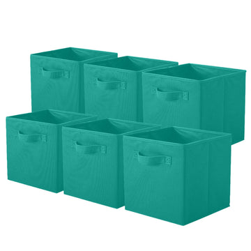 Storage Bins, Foldable Fabric Storage Cubes And Cloth Storage