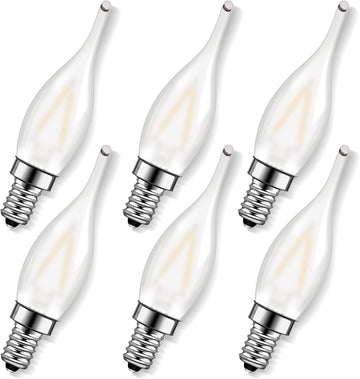 Candelabra LED Night Lights Bulbs 15 Watt,E12 Low Wattage,2700K for Decor
