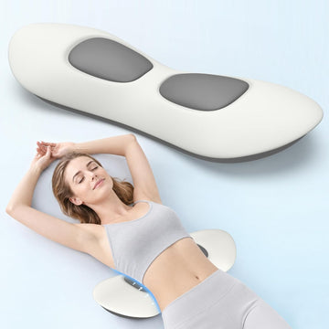 Lumbar Support Pillow for Bed Sleeping - Lower Pillow for Back Pain Relief | Memory Foam Waist Pillow for Bed Sofa