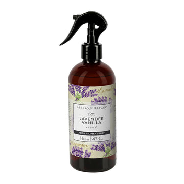 Odor Eliminating and Refreshing Linen and Room Spray, Lavender Vanilla, 16 oz.