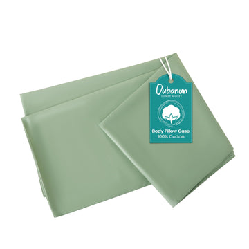 21 x 54 Inch 100% Cotton Long Body Pillowcase with Envelope