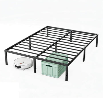 Full 12 Inch Bed Frame - Metal Platform Bed Frame Mattress Foundation with Steel Slat Support, No Box Spring Needed