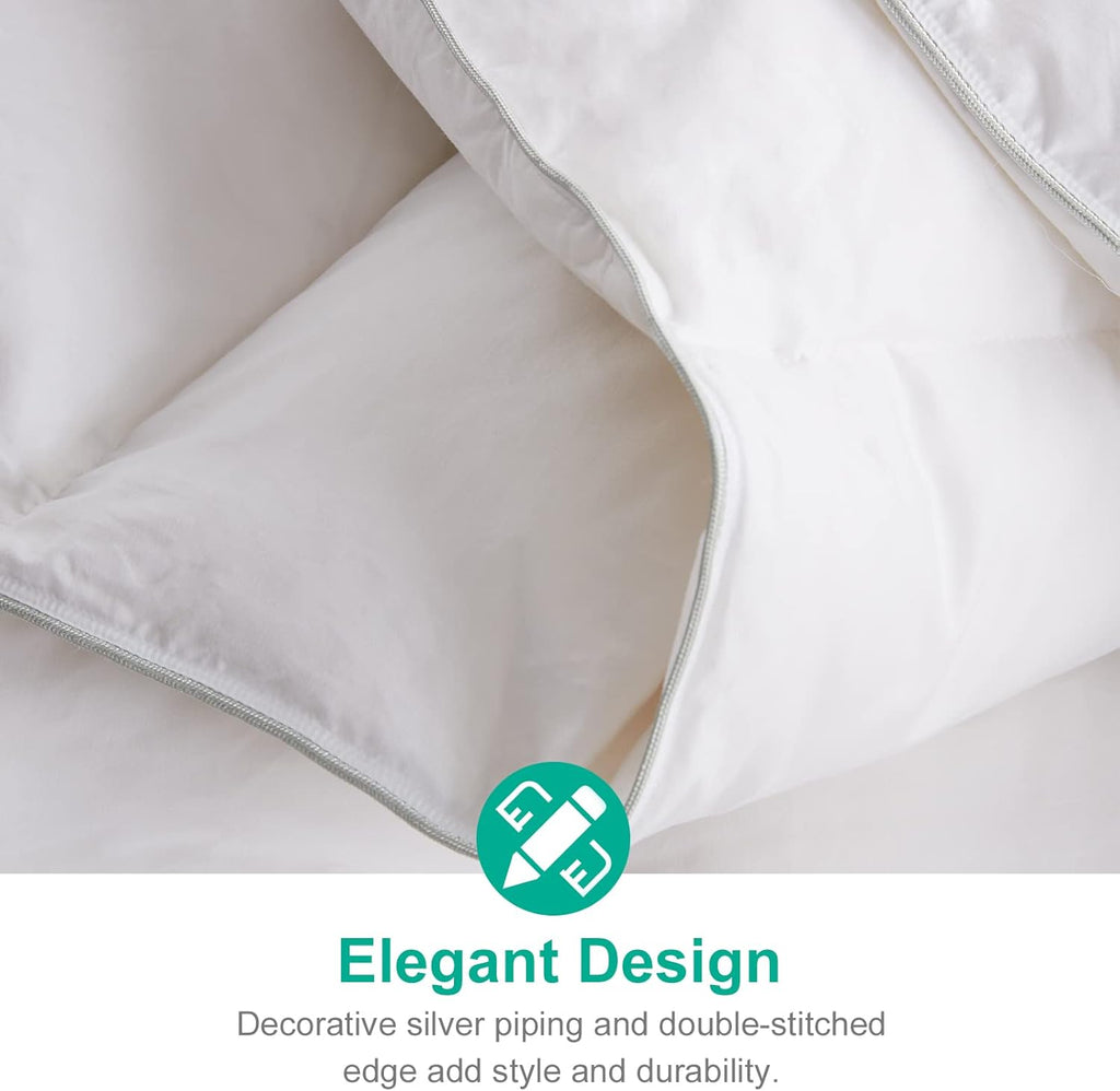 Lightweight Down Feather Fibers Comforter King