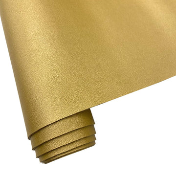 Soft Smooth Faux Leather Fabric Solid Color Vegan Synthetic Imitation Leather Fabric 16" x 54" Large Size for