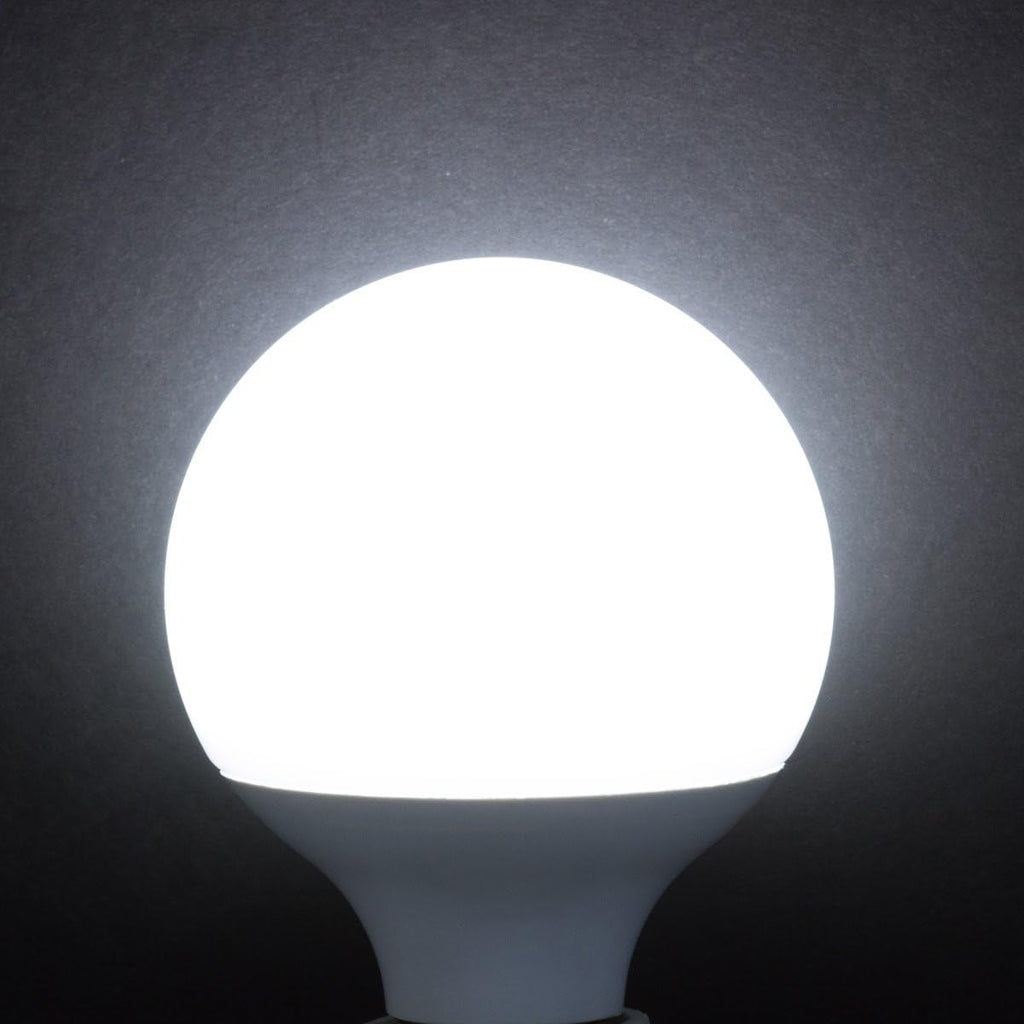 LED G25 Bulbs 8W 60W Equivalent 120V E26 Daylight, 3 Pack