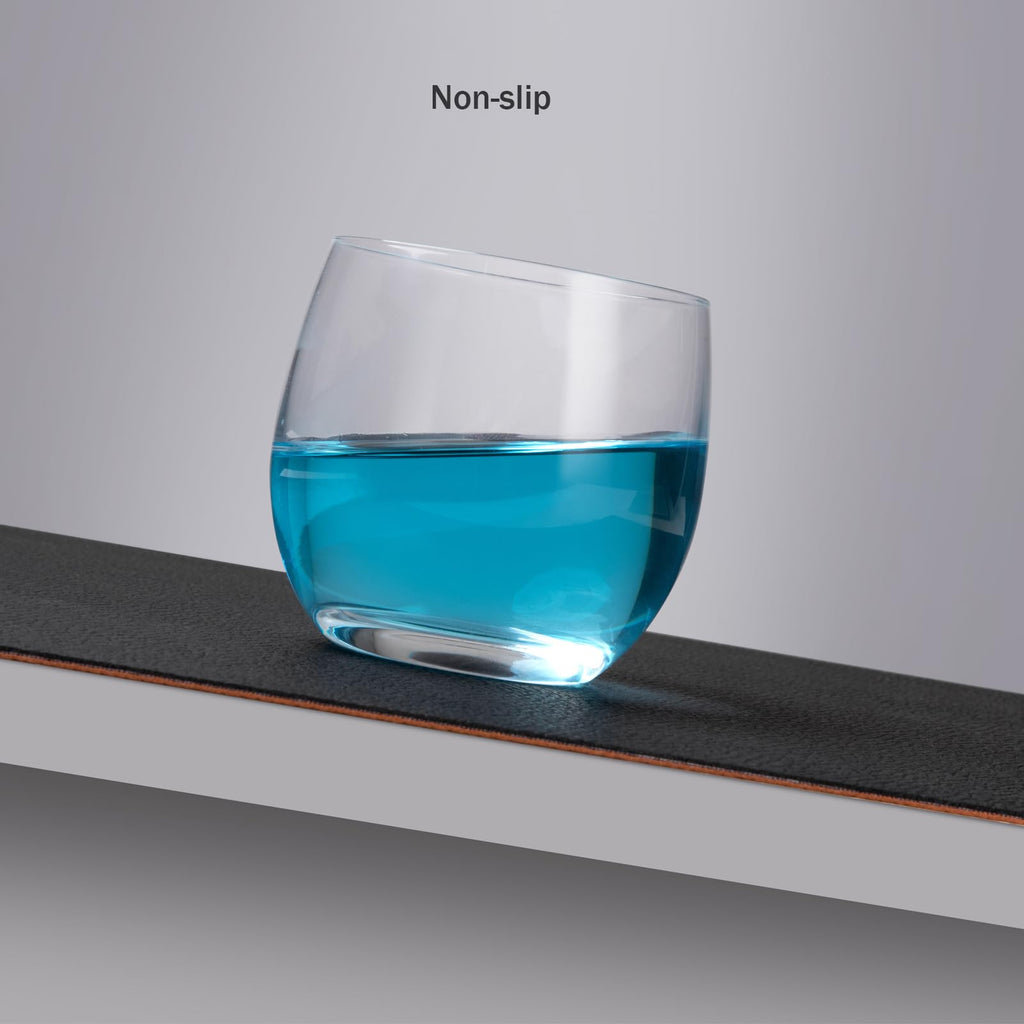 Placemats Set of 4 Faux Leather Placemats with Coasters