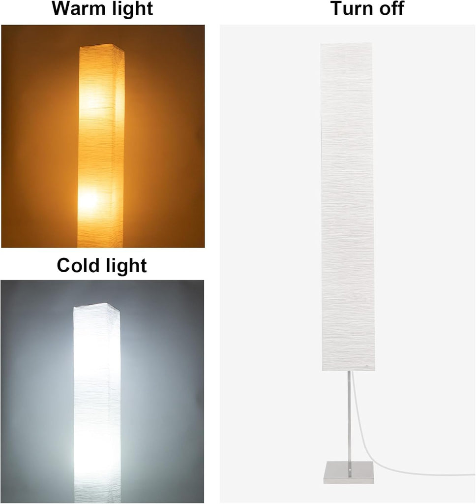 Inspired Noguchi Style Paper Floor Lamp | Casa Home Living