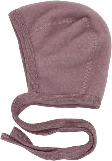Baby Bonnet, | Organic Merino Wool Fleece, Pilot Cap with Ear Protection for Infants