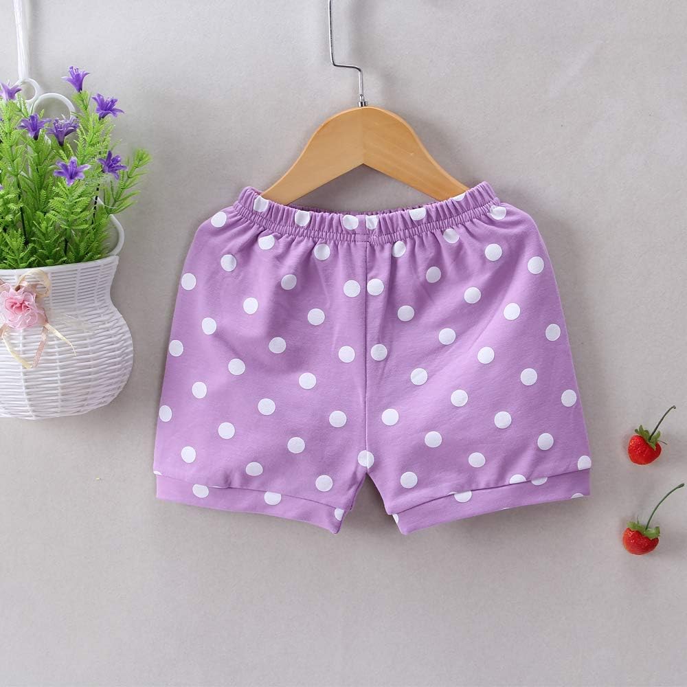 Baby Girl Clothes Outfits Short Sets 2 Pieces with T-Shirt + Short Pants