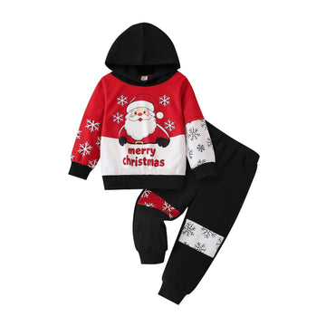 3 4 T Toddler Baby Boy Clothes Christmas Pumpkin Hoodies Pants Fall Winter Outfits Set Fall Winter Clothing Sets