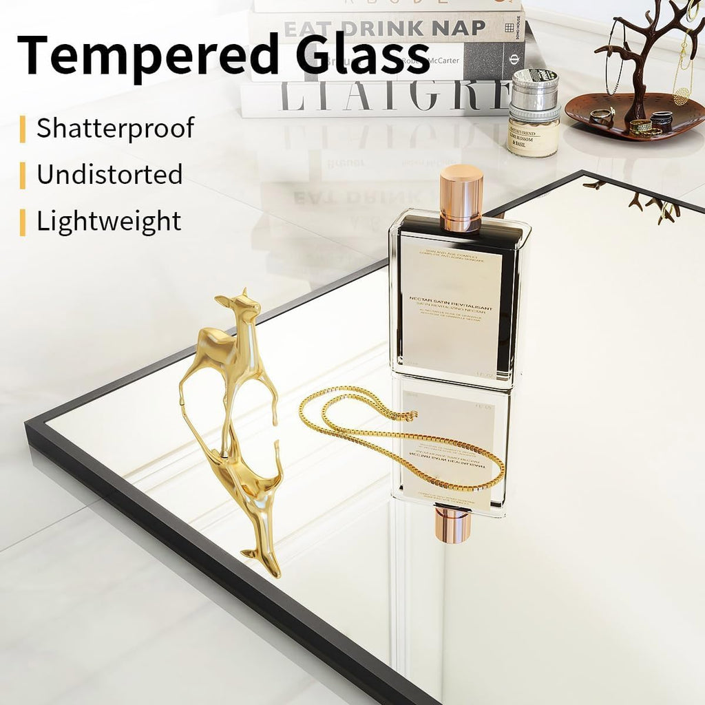 Mirror Full Length, 21" x 64" Floor Mirror with Stand