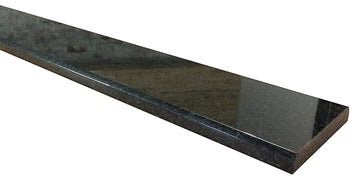 Absolute Black Granite Threshold Tile (Marble Saddle) Polished, Maintenance Free, Stain Resistant - (6" x 24")