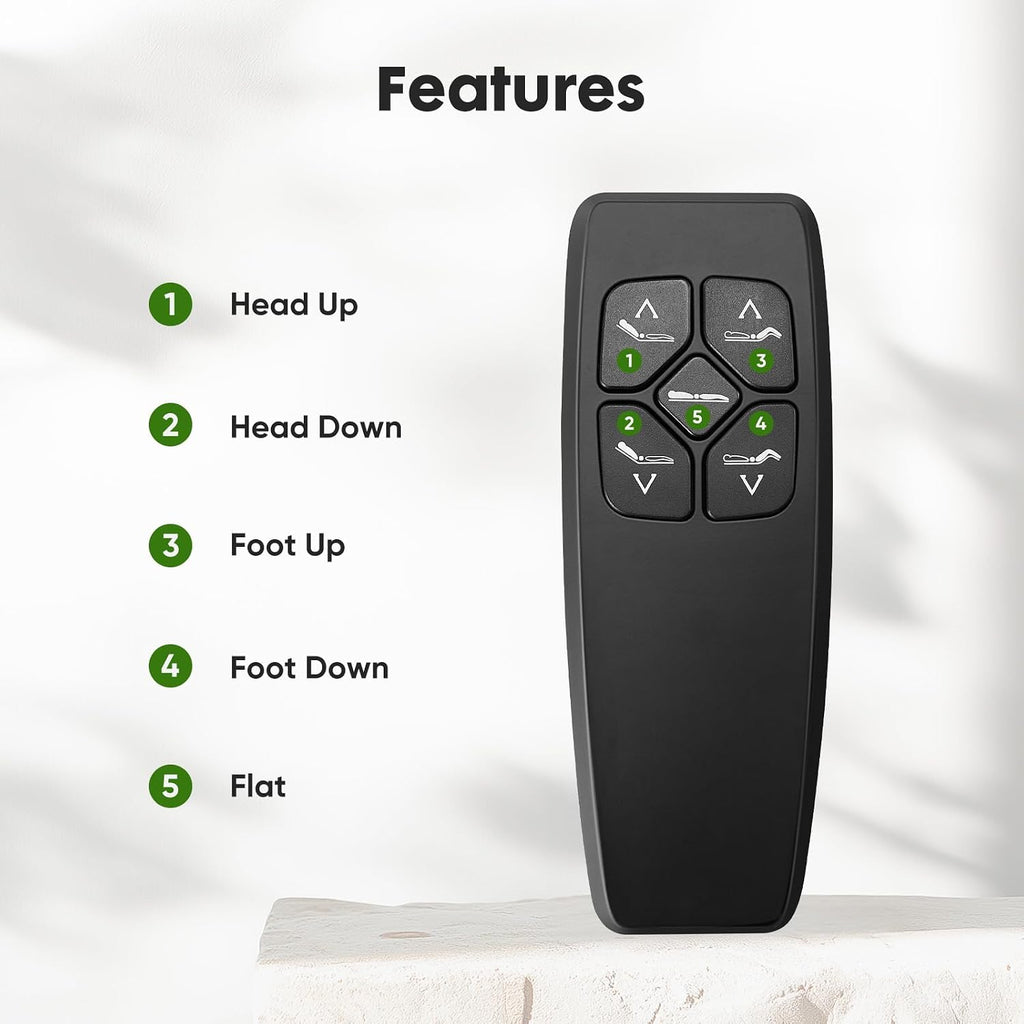 Full Adjustable Bed Frame, Electric Base, USB, Zero Gravity