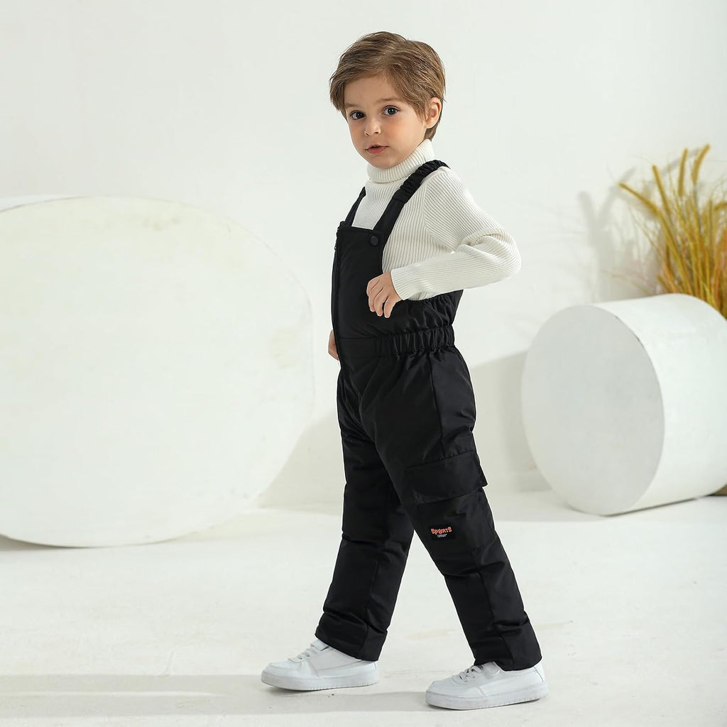 Toddler Snow Pants Baby Boy Girl Winter Clothes Down Puffer Coat Waterproof Warm Snow Ski Bib Overalls Snowsuit