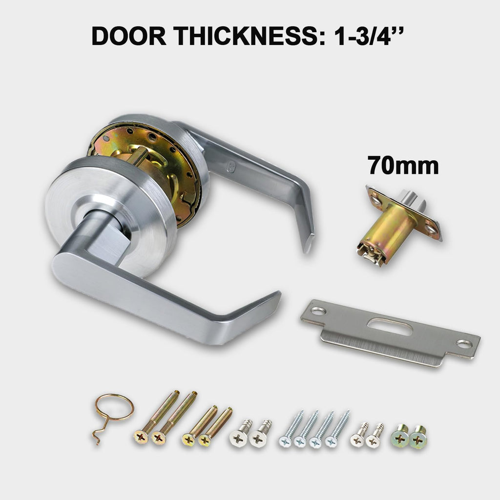 Passage Commercial Door Locks Heavy Duty Grade 2 Lever