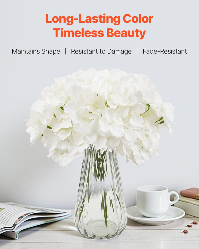 Artificial, 305 pcs Real Looking White Silk Fake Bulk, White Faux Bridal Shower with Stems for DIY Wedding Bouquets