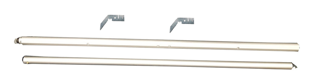 Double Layer Adjustable Crossbar and Hangers for use with Pipe and Drape Kit, 8-10ft Width