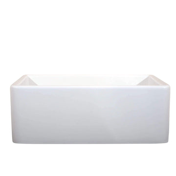 Sutton Fireclay sink, 24" Apron Front Farmhouse Kitchen Sink. Solid (Not Hollow)