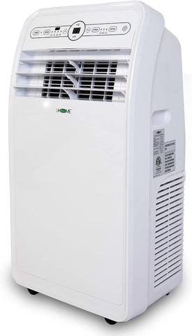 12,000 BTU, 2024 New Portable Air Conditioner with Heat, 4-in-1 function Dehumidifier & Fan