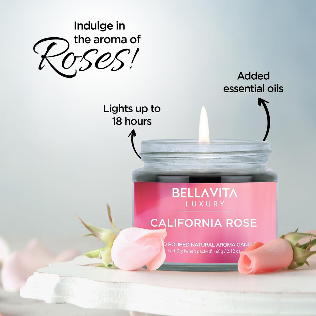 Organic Scented Candle Gift Set | | Home Decor - Set of 4