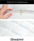 Goose Down Fiber Comforters Twin, All Season Luxury White Duvet Insert, 100% Cotton Fabric