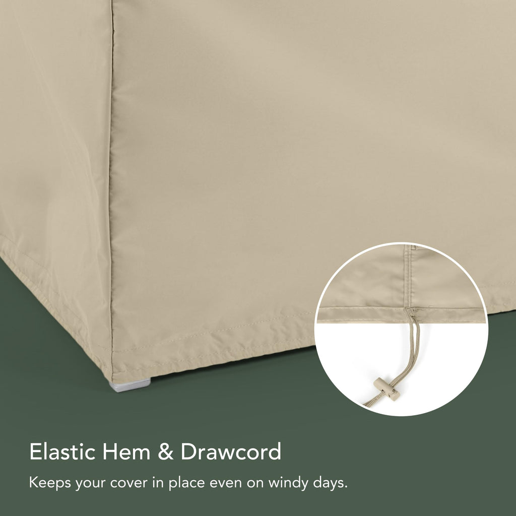 Elite Outdoor Bar Chair Cover - 26"W x 28"D x 48"H - Weatherproof