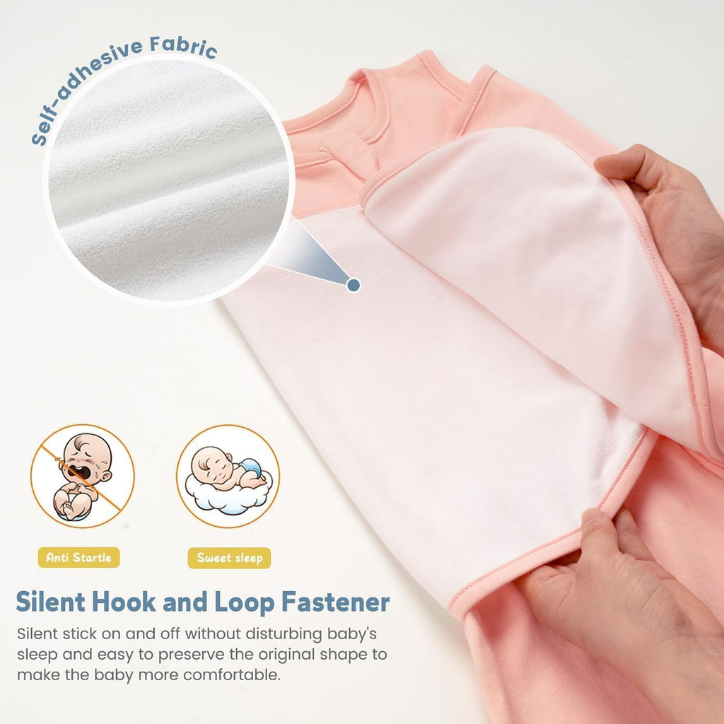 Baby Swaddle Sleep Sack, 1.0 TOG, 100% Cotton