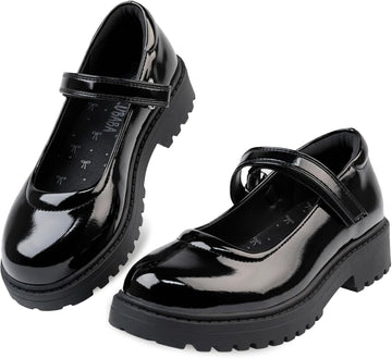 Girls School Shoes, Bow Mary Jane Dress Shoes