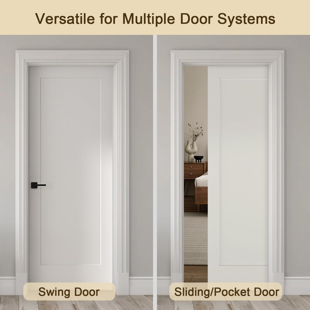 30x80 in 1-Panel White Primed Interior Door Panel