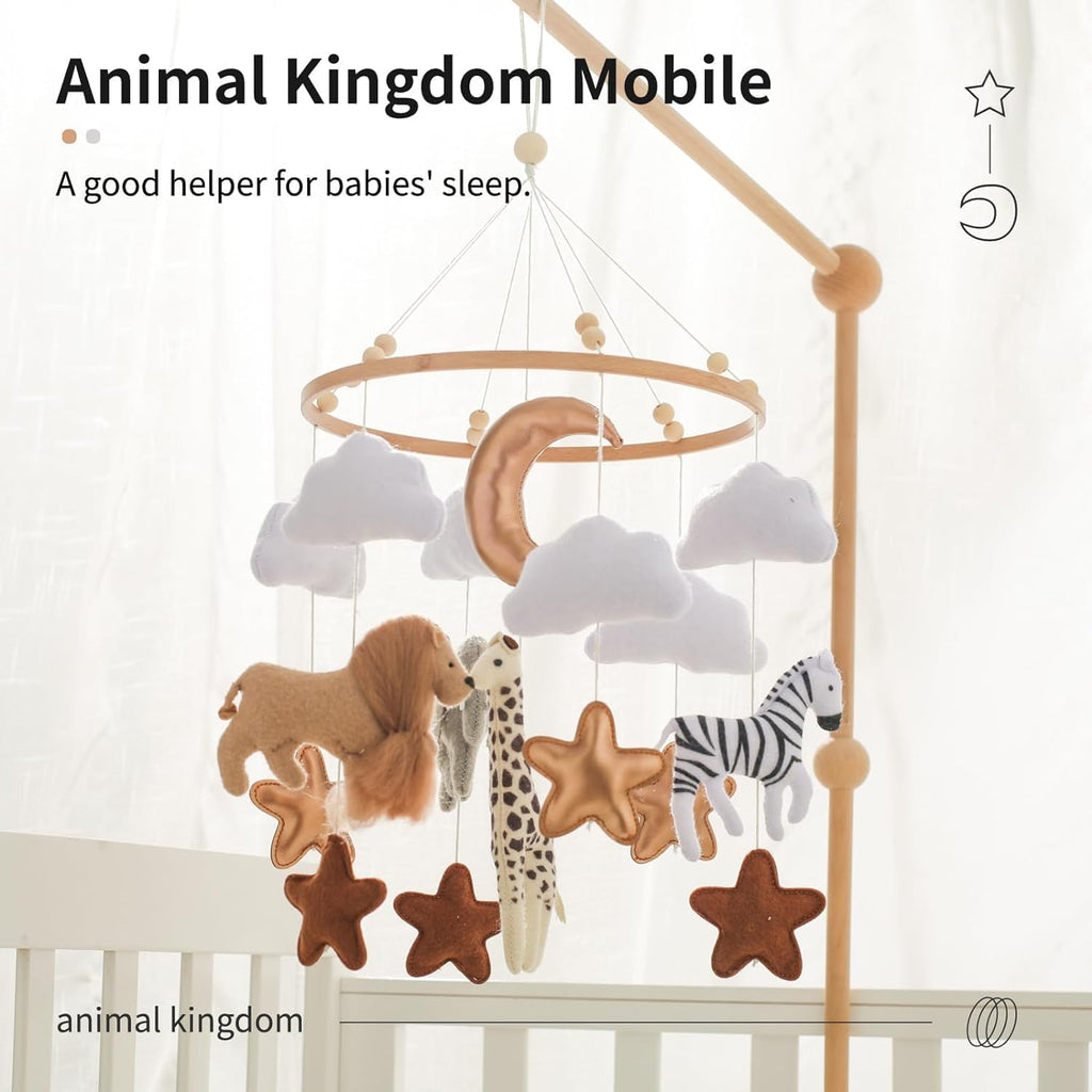 Baby Mobile for Crib, Baby Crib Mobile for Boys Girls, Baby Mobile for Bassinet, Boho Nursery Mobile, Nursery Decor