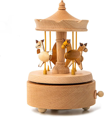 Classical Music Box Revolve Musical Boxes Christmas Birthday Valentine's Day Gifts for Lover, Boyfriend, Girlfriend