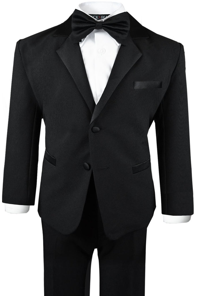 Boys Infant and Toddlers Black Tuxedo