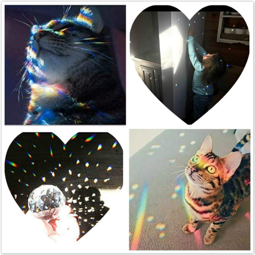 3 Pcs 20/30/40mm Crystal Ball Prism Suncatcher Chandelier Decor - Clear Crystal Ball Prism Suncatcher Set of 3 20mm
