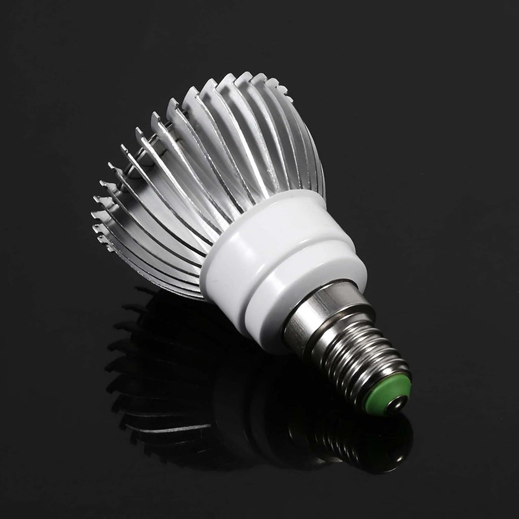 28W Full Spectrum LED Grow Light Bulbs for Plants 120 Wide Beam Angle E14/GU10 Base for Hydroponics Bonsai Garden
