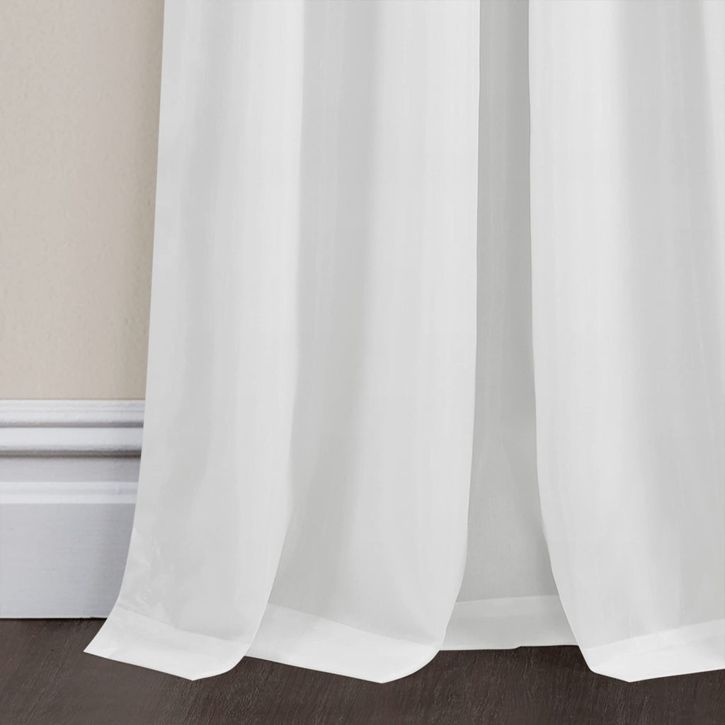 Night Sky 100% Blackout Window Curtain Panel Single 42"W x 84"L, Gray & White - Blackout Curtains - Sequin Curtains