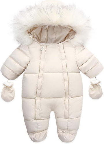 Baby Girls Winter Snowsuits Toddler Jackets For Boy Infant Jumpsuit