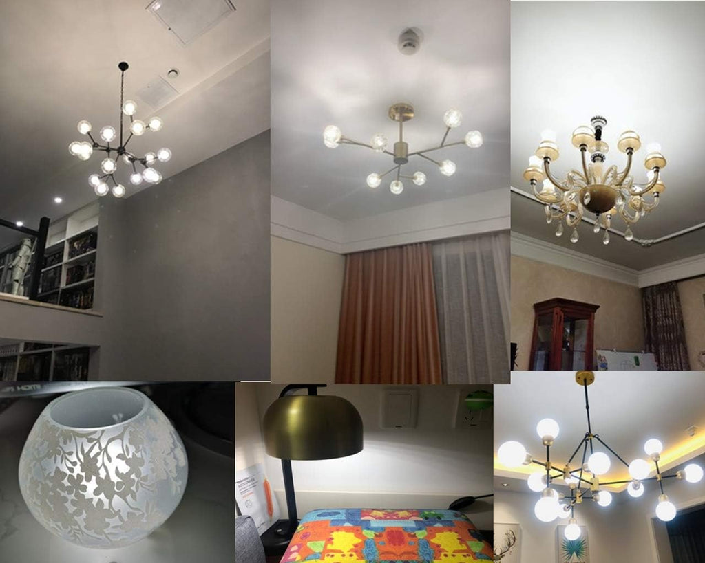 LED Light Bulbs 4W(Equivalent T4 JC Type 30W-35W Halogen Replacement) Cool White 6000K LED Corn Bulbs