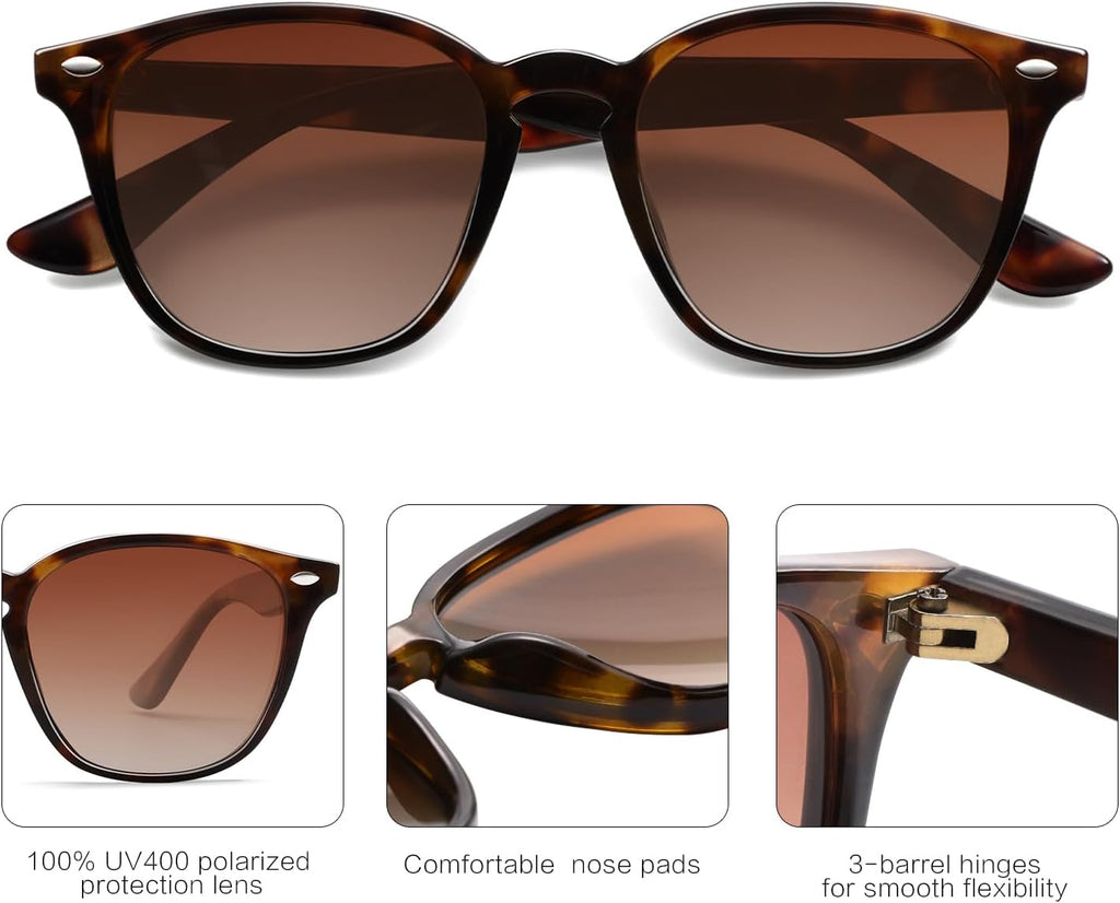Retro Kids Square Polarized Sunglasses for Girls Boys UV400 Protection De Sol Gafas SK5616