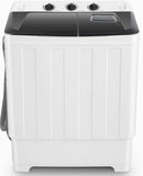 Portable Washing Machine 30Lbs Capacity Washer and Dryer Combo 2 In 1 Compact Twin Tub Laundry Washer (19Lbs) &