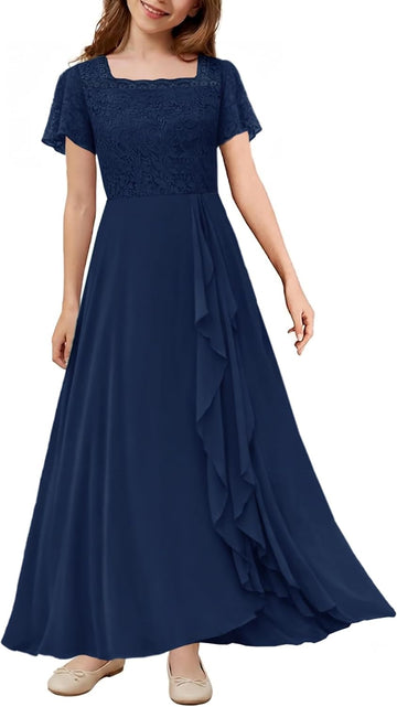 Formal Girls Wedding Guest Dress for Junior Bridesmaid
