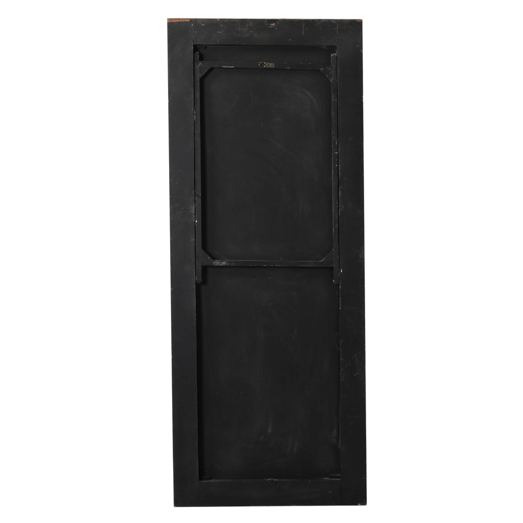 Rustic Full Length Mirror with Stand 60" x 24", Distressed White