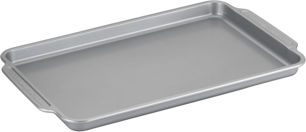 Nonstick Bakeware Set with Cooling Rack, 10-Piece, Gray