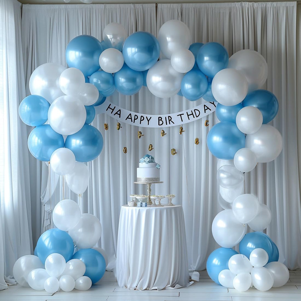 10x10ft Wrinkle Free White Backdrop Curtain for Parties Soft Fabric Drapes Wedding White Curtain Backdrop for